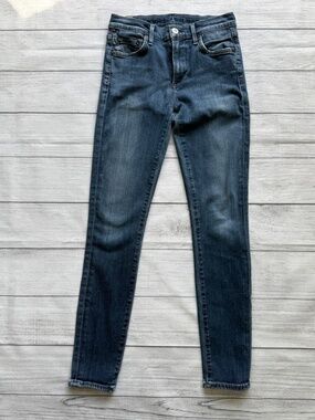 Citizens of Humanity Rocket Mid-Rise Skinny Jeans 26 Distressed Repaired Stretch